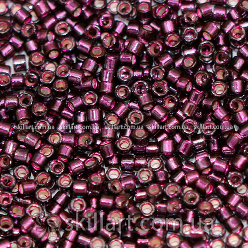 Бисер DB-611 Miyuki Delica Beads 11/0 (блестящий, фиолетовый)